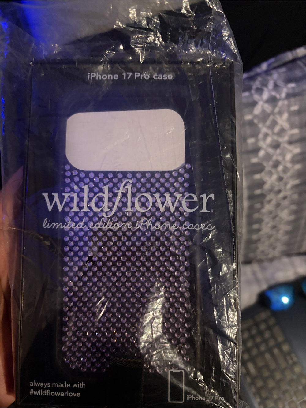 Wildflowers iPhone 17 Pro Case - pink